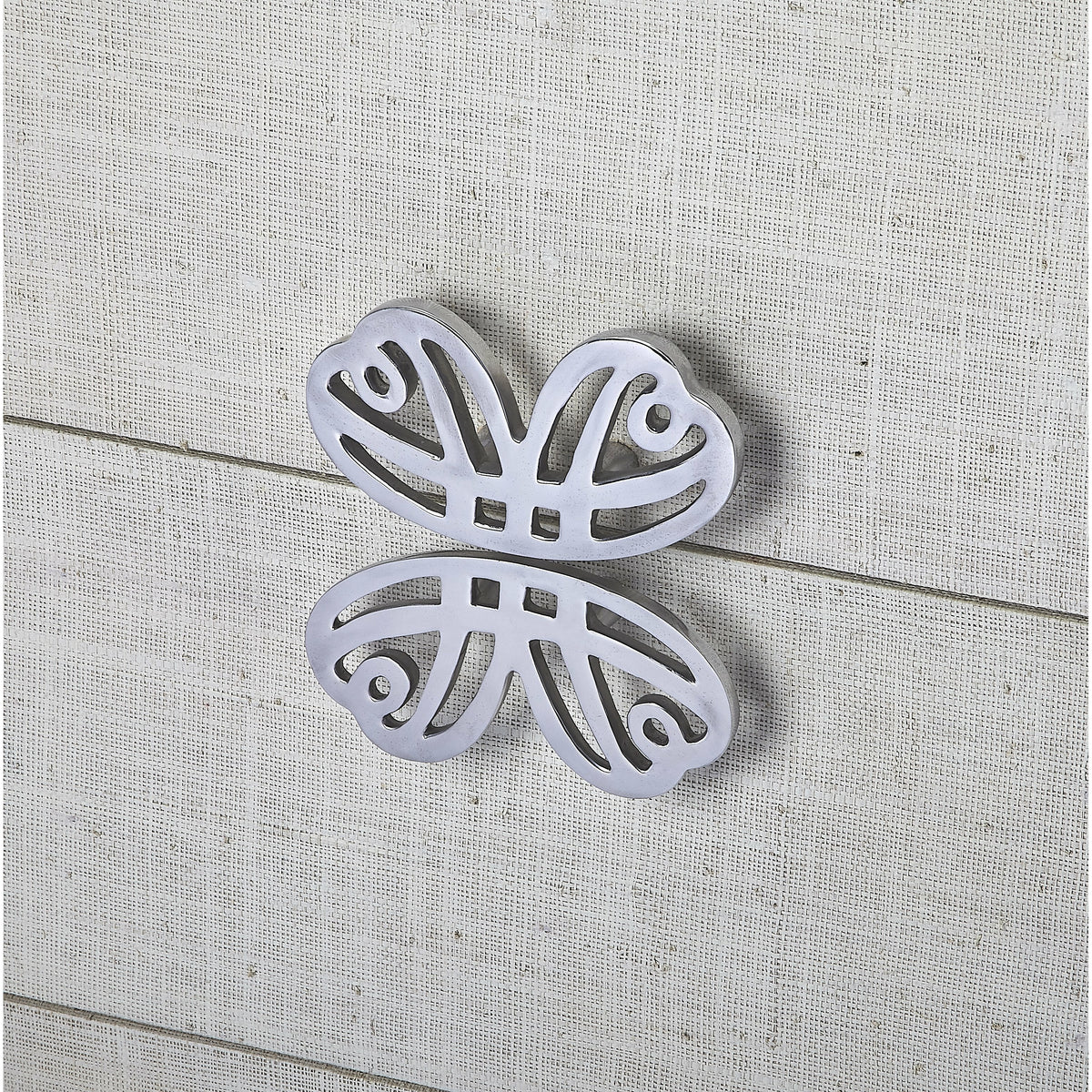 Butler Specialty Transitional Rectangular Off White Raffia 2 Drawers Accent Chest Chests/Cabinets Butler Specialty