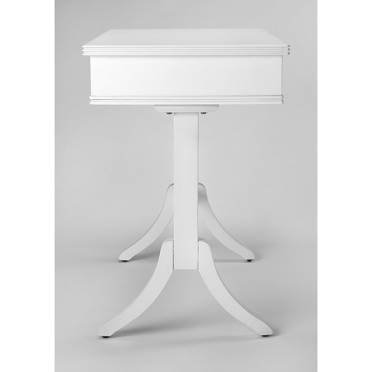 Butler Specialty Transitional Rectangular White Writing Desk Desks &amp; Secretaries Butler Specialty