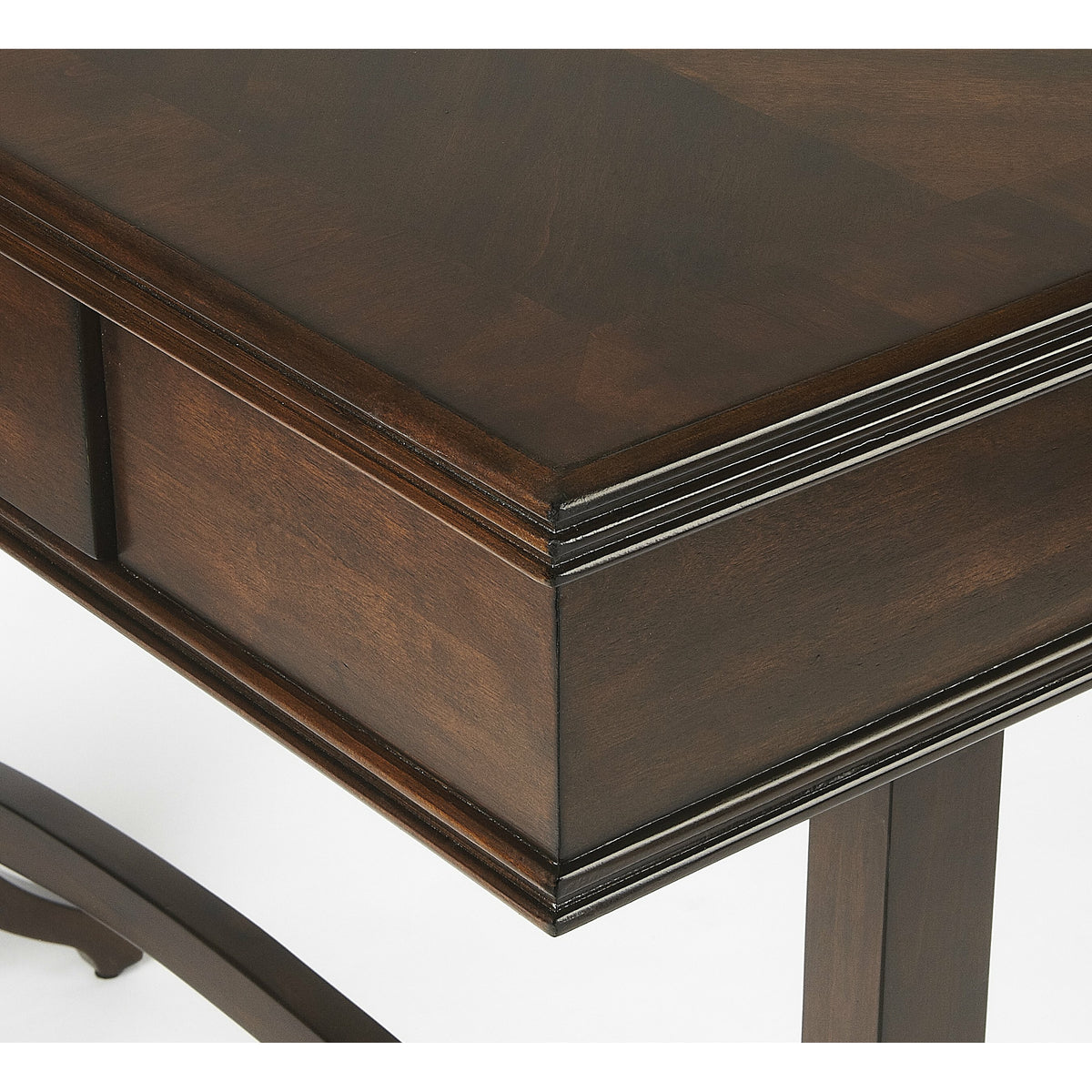 Butler Specialty Transitional Rectangular Coffee Dark Brown Writing Desk Desks &amp; Secretaries Butler Specialty