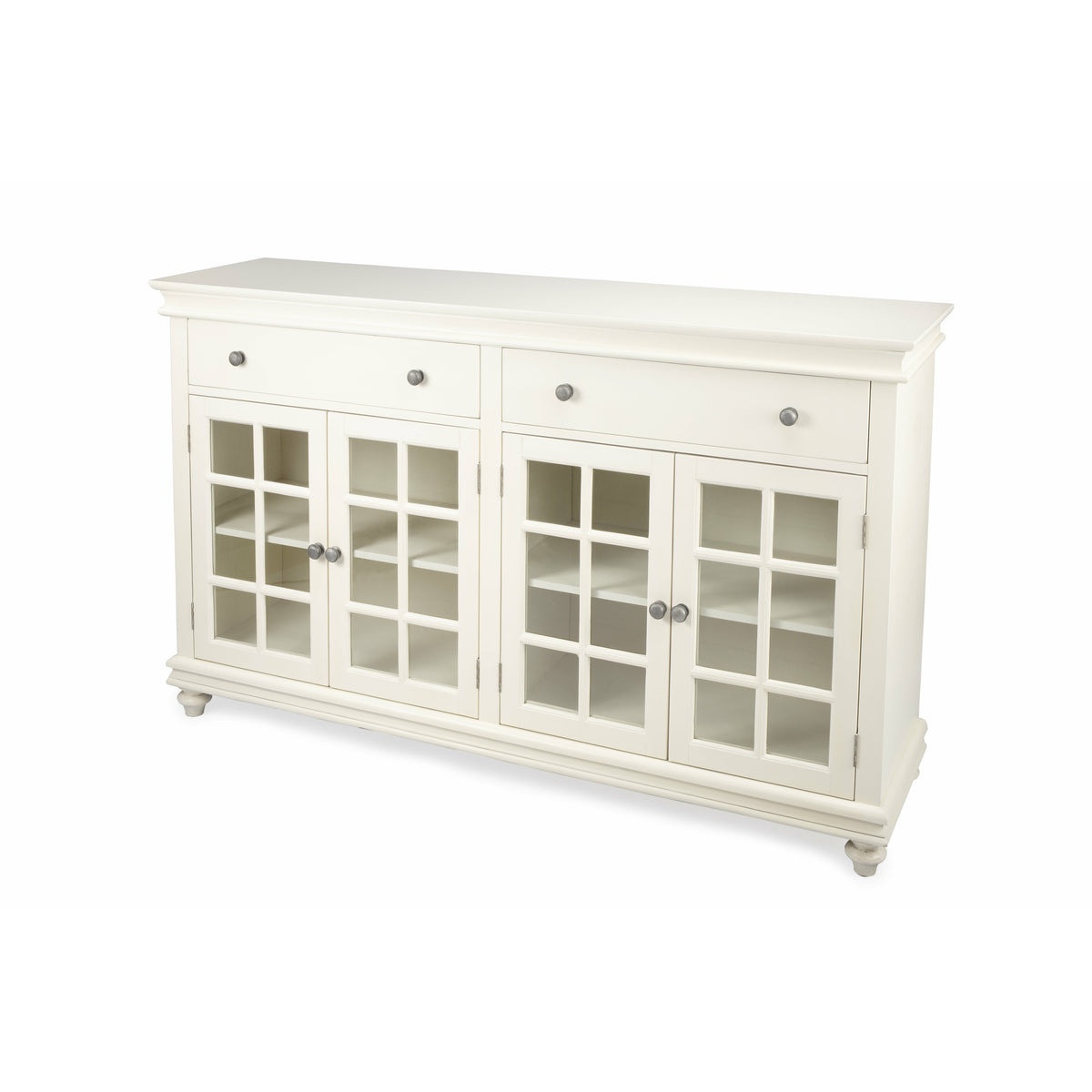 Butler Specialty Transitional Rectangular White Wood Sideboard Chests/Cabinets Butler Specialty