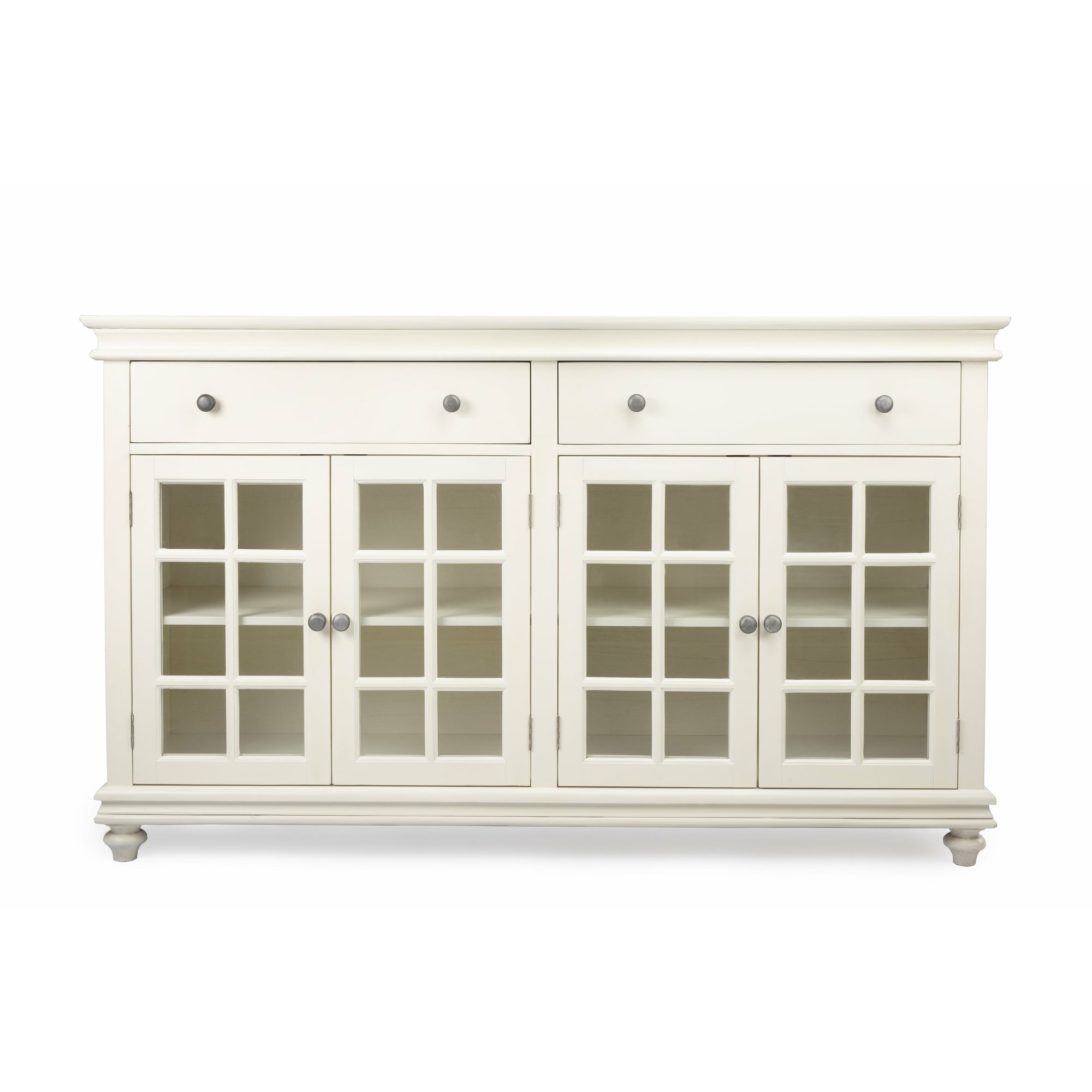 Butler Specialty Transitional Rectangular White Wood Sideboard Chests/Cabinets Butler Specialty