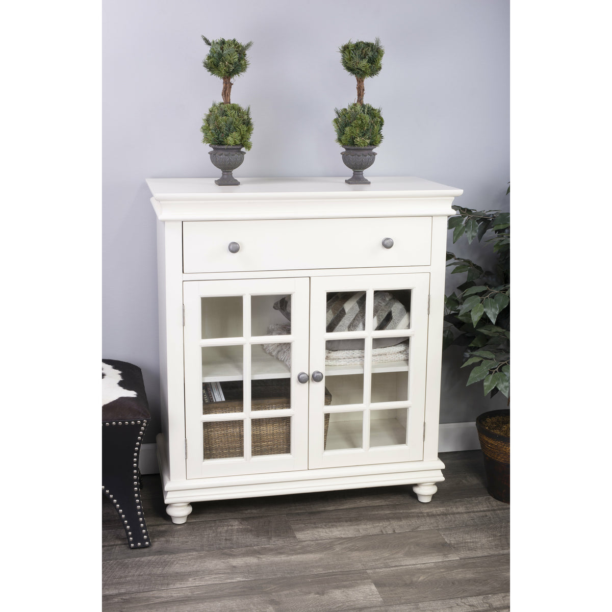 Butler Specialty Transitional Retangular White Chest Chests/Cabinets Butler Specialty