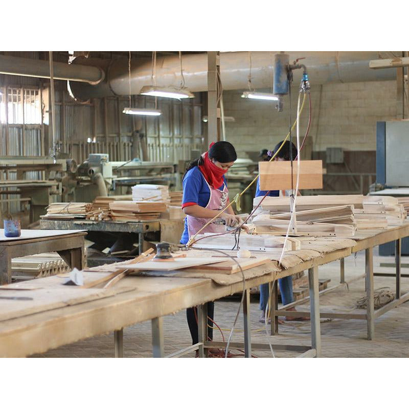 Butler Specialty Modern Rectangular White Gold Drawer End Table Accent Tables Butler Specialty