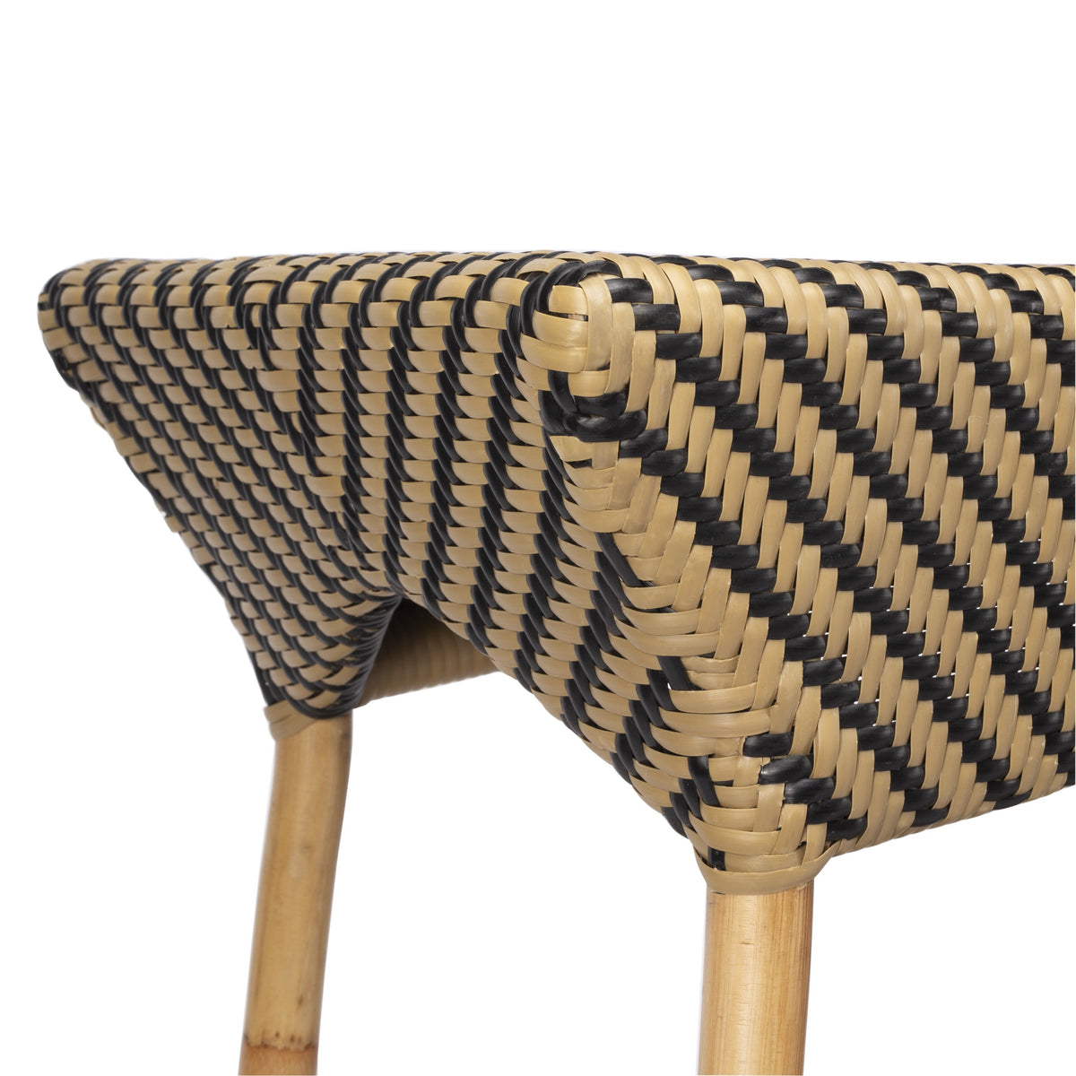 Butler Specialty Traditional Lightweight Rectangular Beige And Brown Rettan Bar Cart Serving Tables Butler Specialty