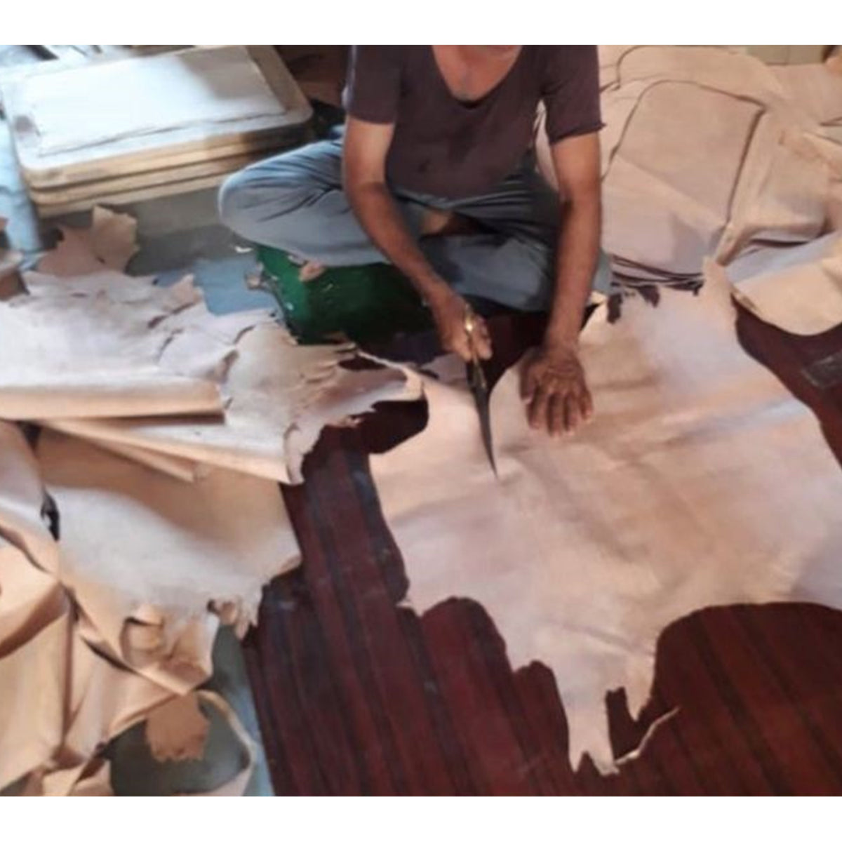 Butler Specialty Stylish Brown Leather Oval Accent Chair Accent Chairs Butler Specialty