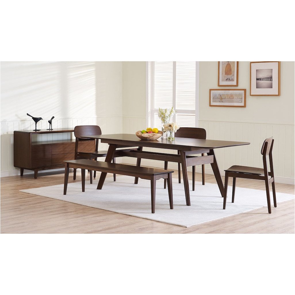 Greenington, Currant 72&quot; - 92&quot; Versatile Extendable Dining Table Greenington 