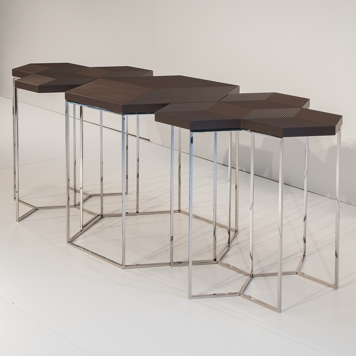 Arditi Tre/Esagoni Side Table Arditi